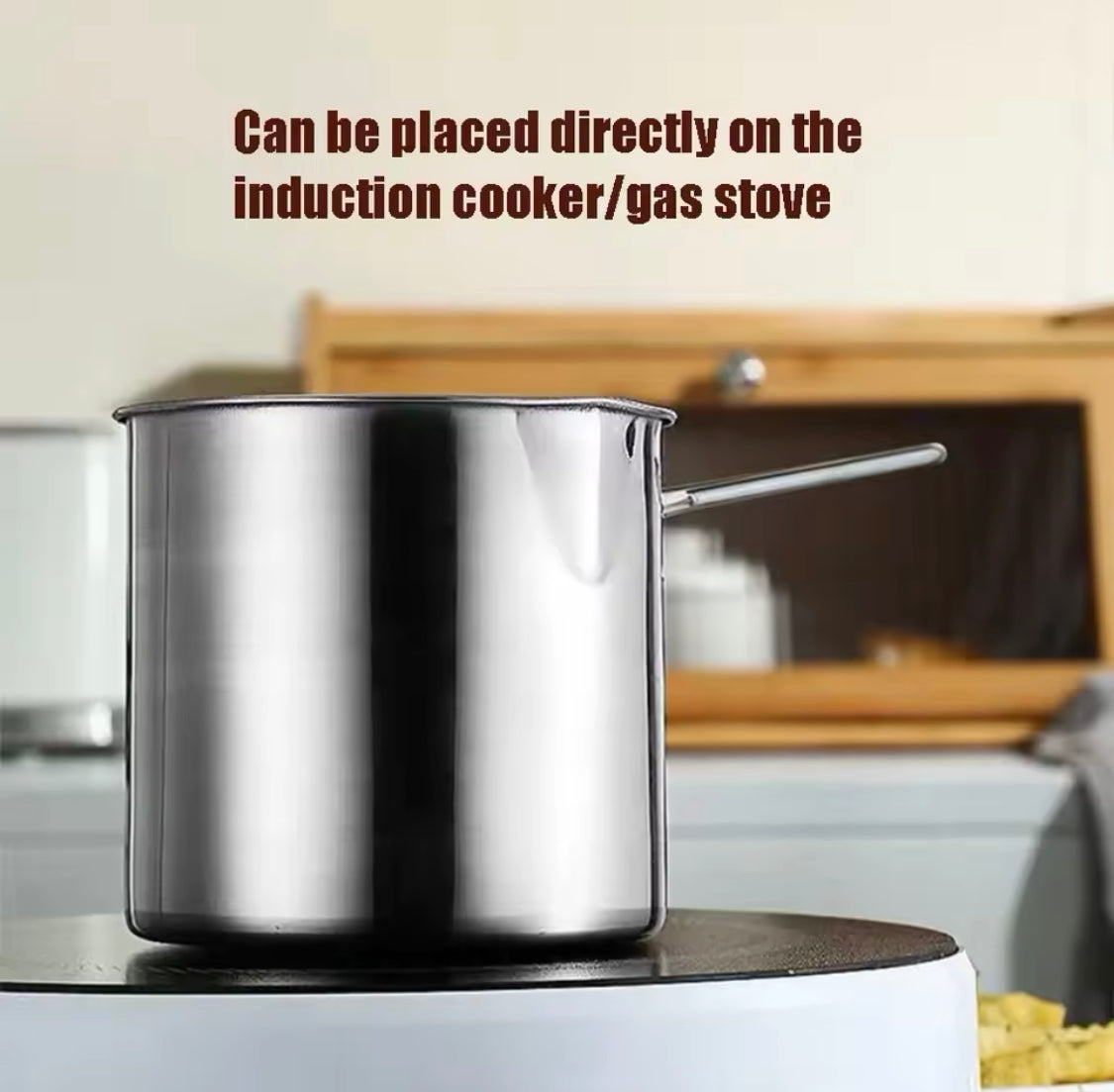 Stainless Steel Deep Fryer With Frying Basket, Tempura Frying Pot With Strainer, Multi Functional Cooking Kitchen Acceesories Stainless Steel Deep Fryer With Frying Basket, Tempura Frying Pot With Strainer, Multi Functional Cooking Kitchen Acceesories